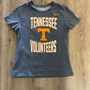 Nike dri fit Tennessee Volunteers women’s medium Grey Shirt